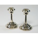 SILVER CANDLESTICKS.