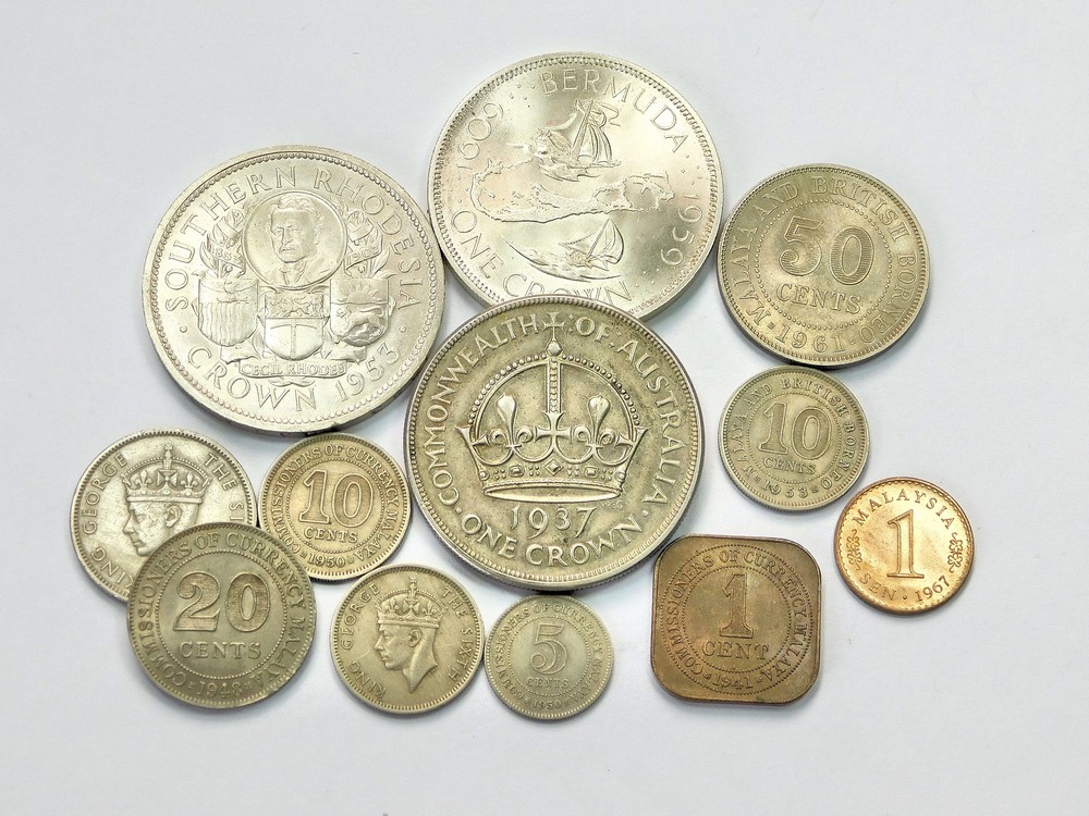 BRITISH COLONIAL COINS. - Image 2 of 3