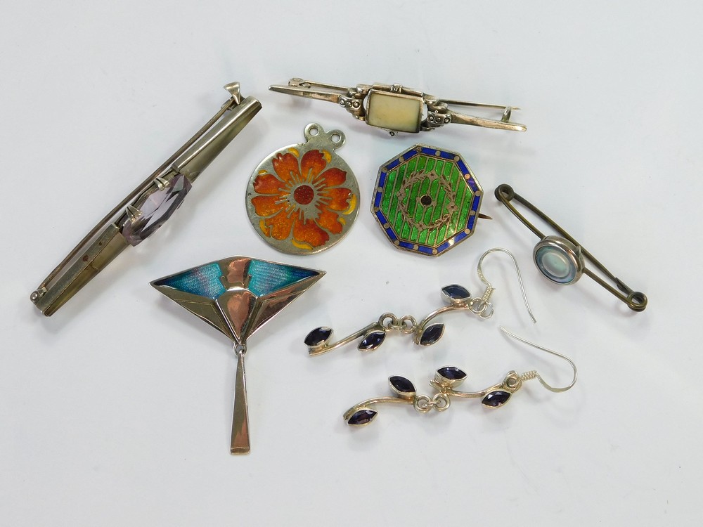 ENAMELLED SILVER ETC.