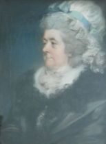 John Russell (British, 1745-1806) Portrait of Lady Elizabeth Chaplin Daughter of Brownlow, 8th