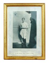 A gilt framed Print of the Heir apparent Edward H.R.H. the prince of Wales after an original by