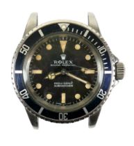 A Rolex Oyster Perpetual Submariner gentleman's stainless steel wristwatch, circa 1960s, reference