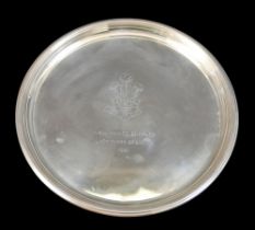 A Royal Commemorative silver salver for the marriage of 'HRH Prince Charles and Lady Diana Spencer
