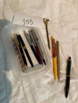 Collection of ball point pens