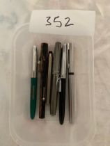 Collection of fountain pens