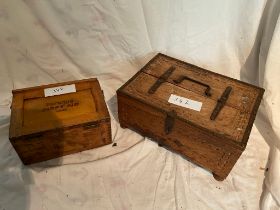 Indian box and first aid box