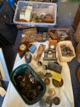Large collection of clock parts