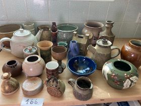 Studio stoneware and pottery