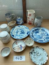 Chinese, European pottery and porcelain