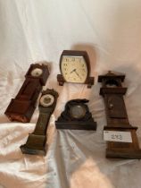 Garrards clock, black forest case and others