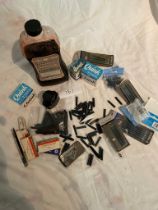 Qty of nibs, cartridges, bladders and ink