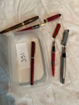 5 German fountain pens