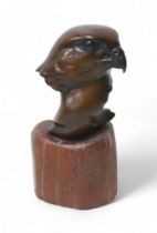 Andrew Glasby (British, 20th/21st century): a limited edition bronze sculpture of a Peregrine