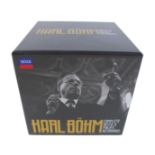 Karl Bohm: Complete Decca & Philips recordings, 26 CD boxset with 4 Blu-Ray discs, sealed.