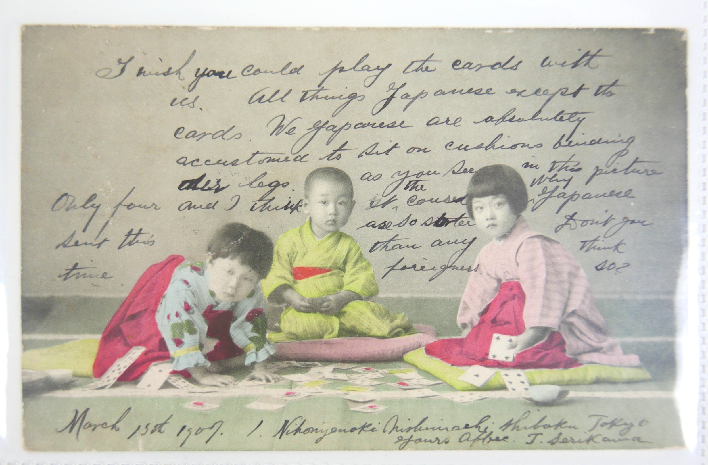 An incredible collection of early 1900's hand written Japanese postcards from Takeshi Serikawa to Mt - Image 5 of 21