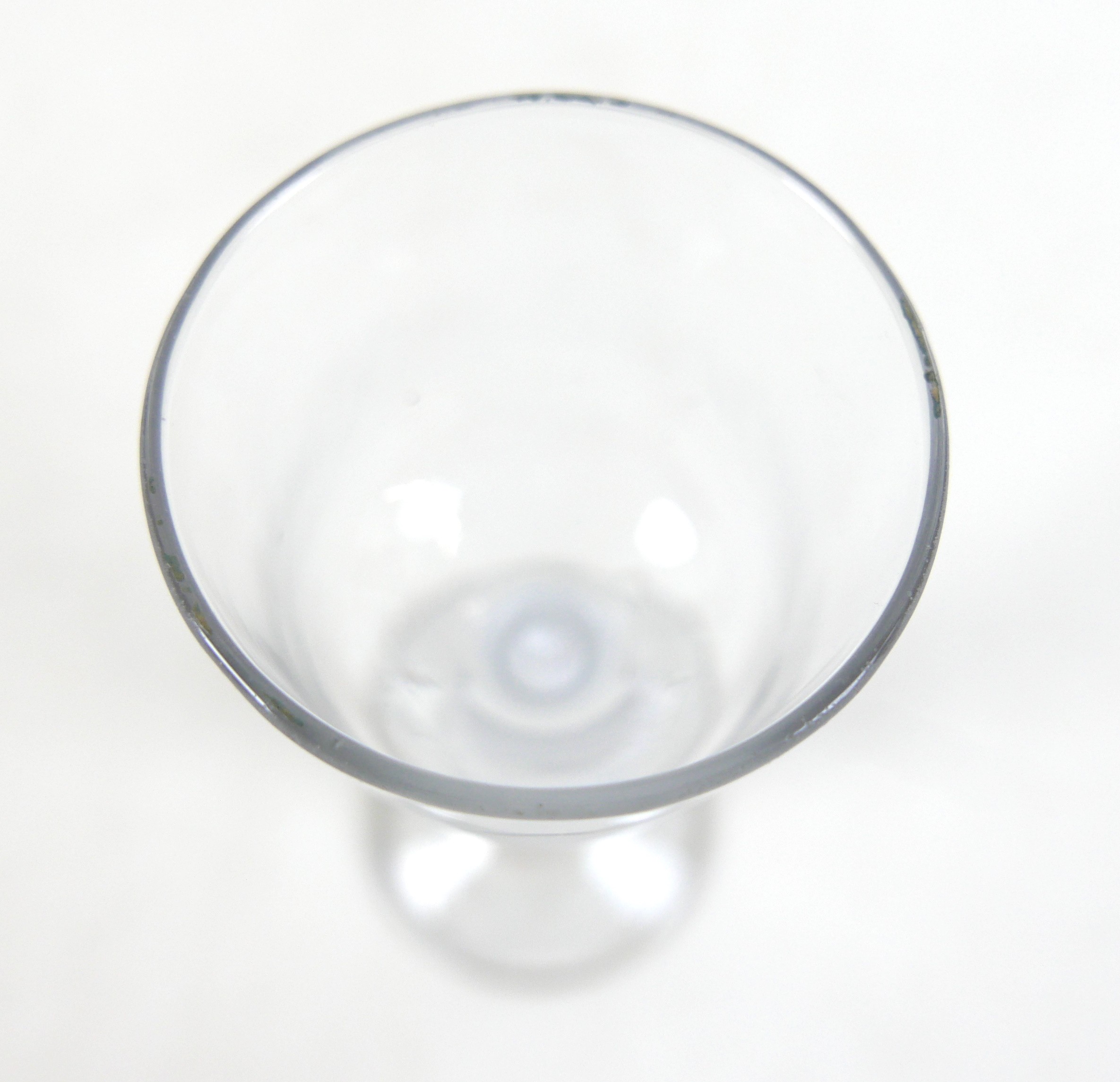 An 18th century air twist cordial glass 14.5cm In good condition. - Image 5 of 9