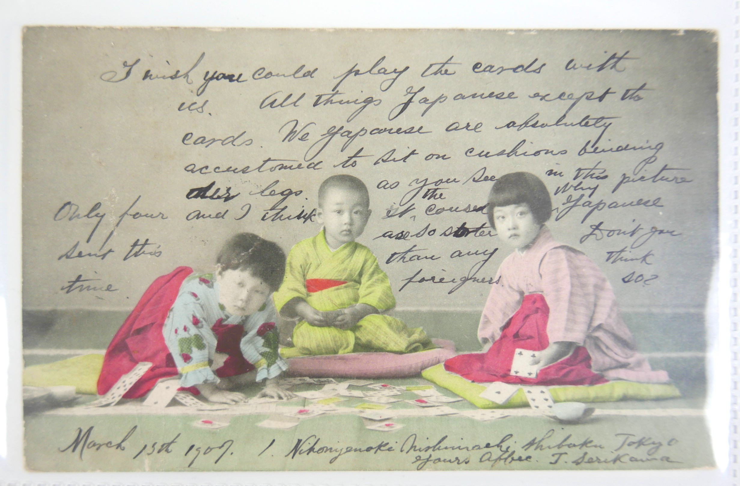 An incredible collection of early 1900's hand written Japanese postcards from Takeshi Serikawa to Mt - Image 6 of 21