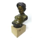 Giuseppe Renda (Italian, 1859-1939): 'After' (Dopo), a bronze sculpture, signed 'G. Renda' in the