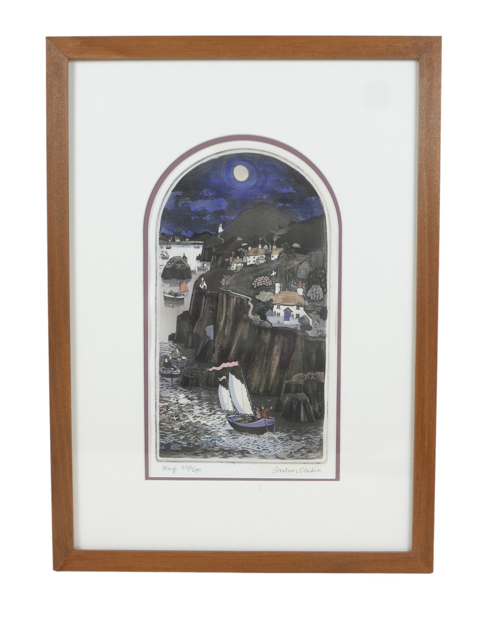 Graham Clarke (b 1941) two limited edition signed etchings Shepherds and Magi, 220/250, frame size - Image 4 of 16