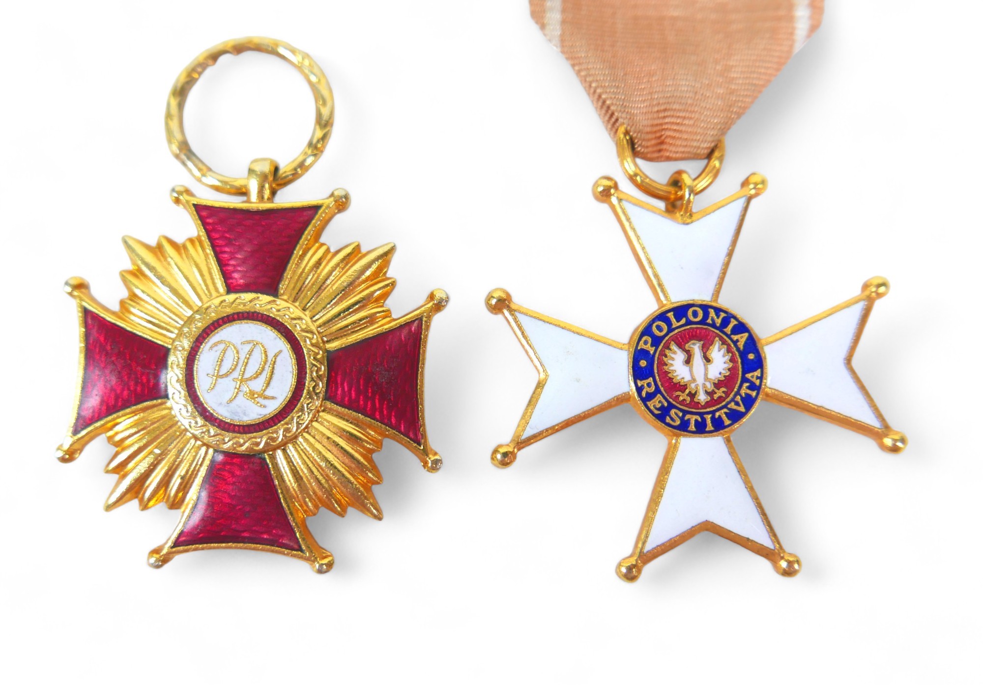 A group of five Polish orders and medals, comprising Knight's cross, Order of Polonia Resituta, - Image 6 of 11