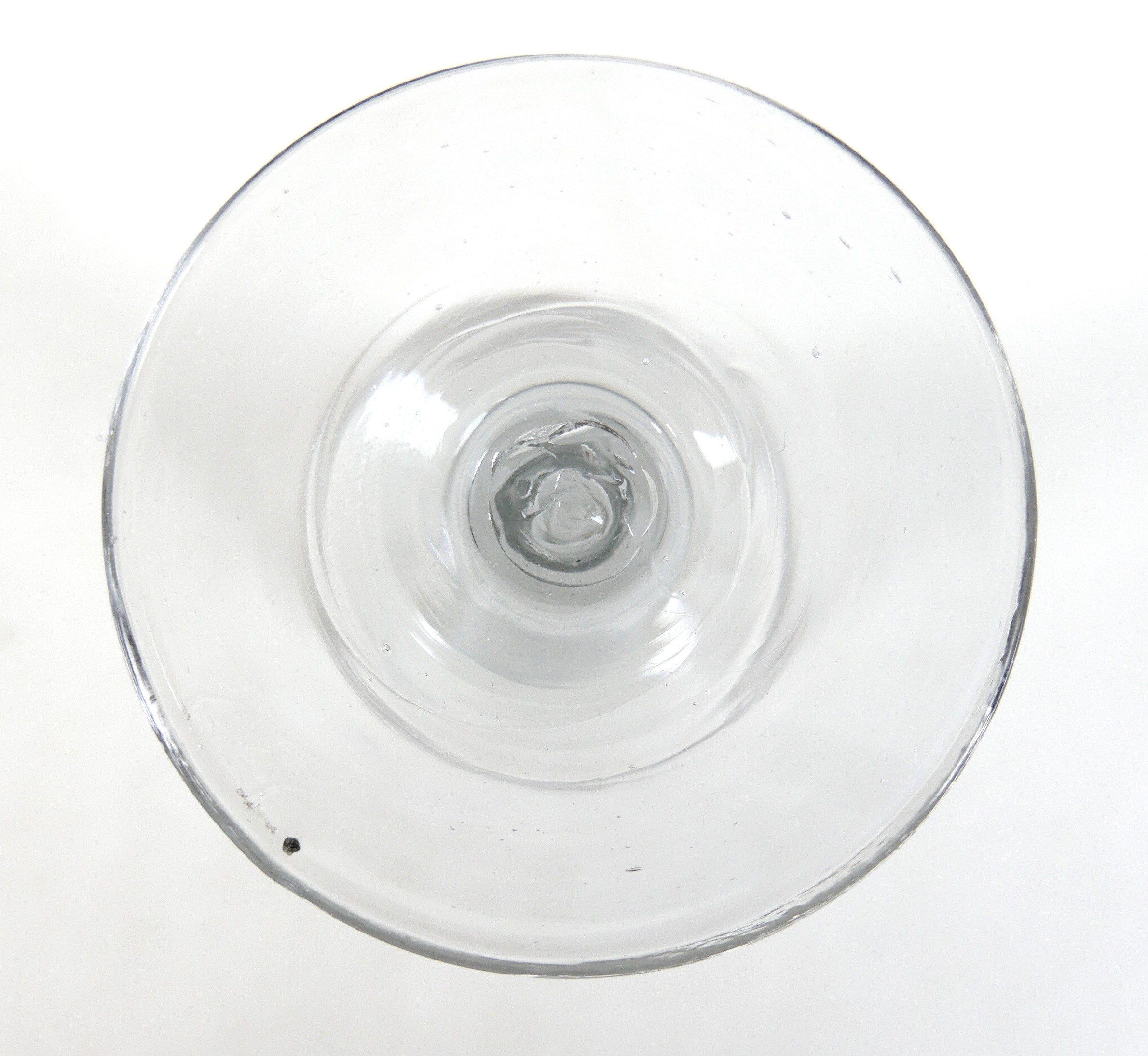An 18th century air twist cordial glass 16cm In good condition. - Image 6 of 9