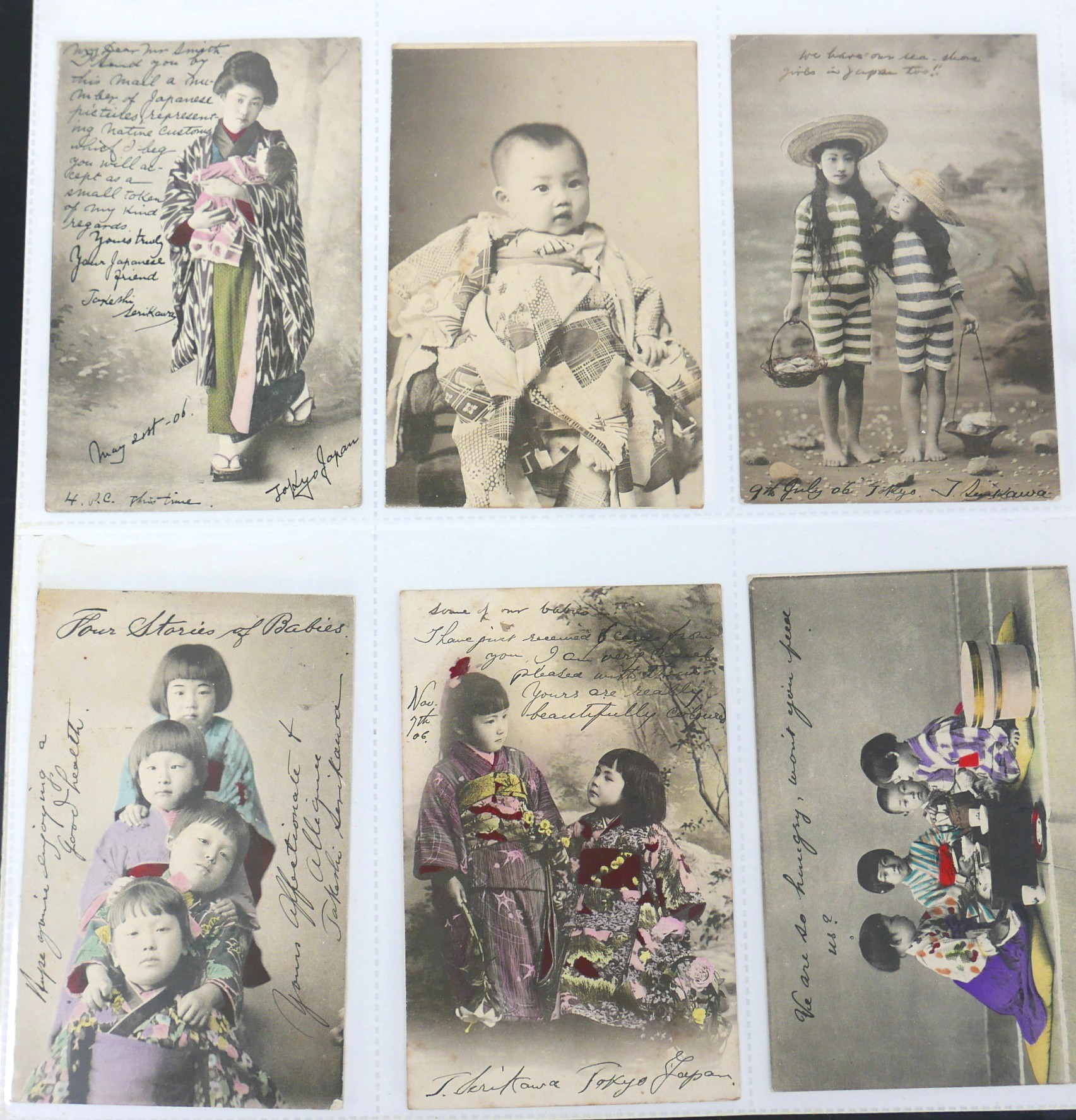 An incredible collection of early 1900's hand written Japanese postcards from Takeshi Serikawa to Mt - Image 19 of 21