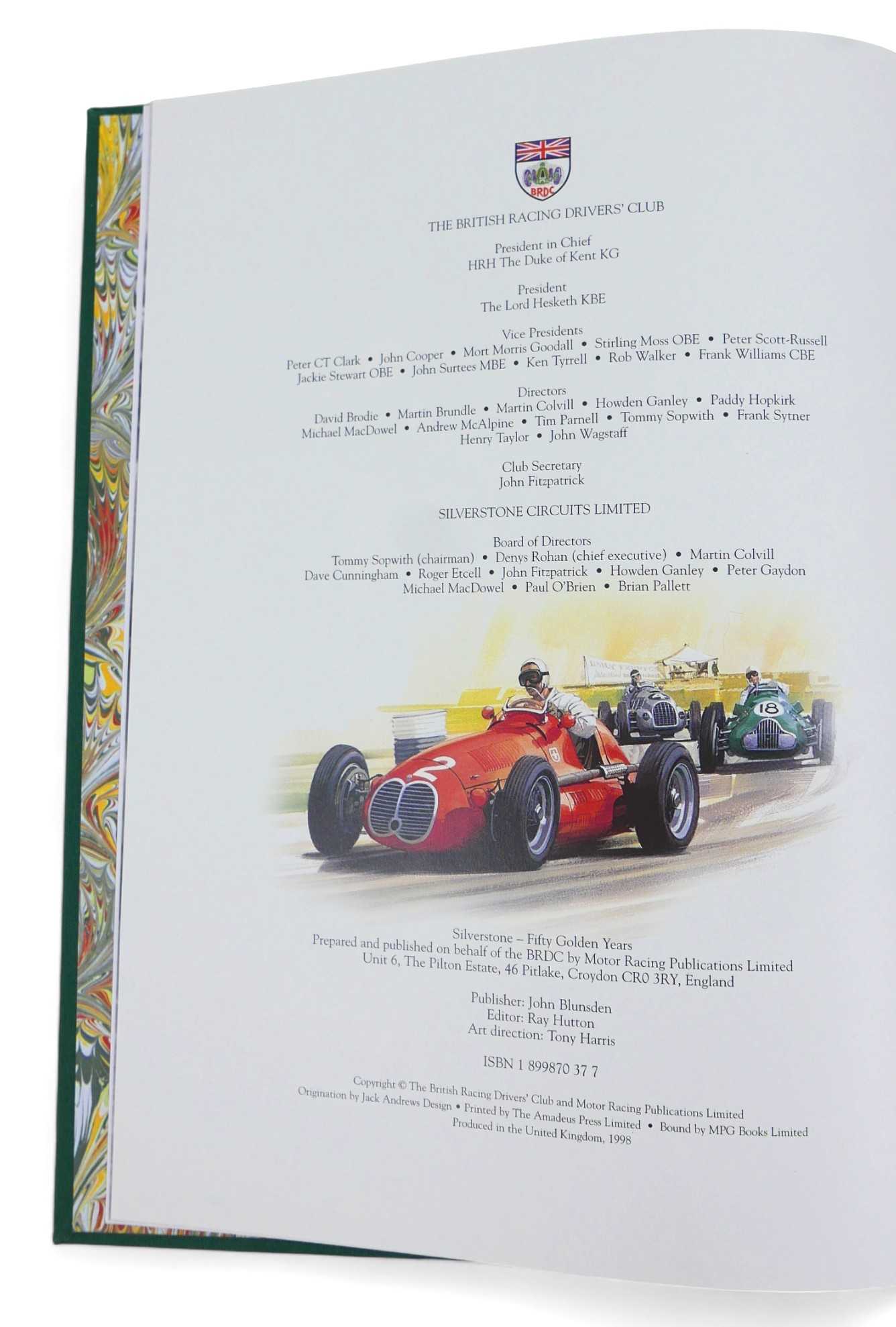 Silverstone Fifty Golden Years published 1998 limited edition 1180/1500. - Image 6 of 12