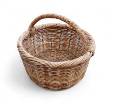 A large log basket