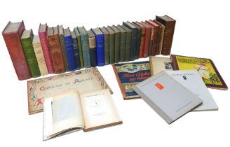 Various general literature, reference and children's books, including A.E. Housman 'Shropshire