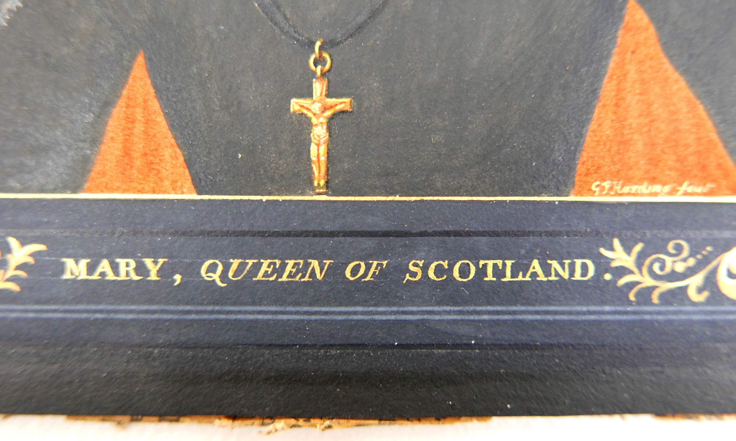 George Perfect Harding (British, 1780-1853): 'Mary, Queen of Scotland', a small half length - Image 25 of 25