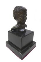 Giuseppe Renda (Italian, 1859-1939): 'Neapolitan boy' (Napolitano ragazzo), a bronze head and