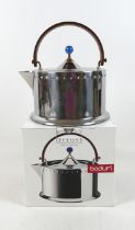 A Bodum Ottoni stove kettle designed by C Jorgensen, boxed.