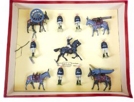 Britains Soldiers Royal Artillery Mountain Gun set Mo 28, boxed. In good unused condition, elastic