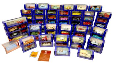 A collection of seventy two En Voiture TinTin collectors cars, all boxed.