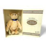 Steiff Happiness Asian Bear Imperial Yellow 40, mohair, posable five jointed bear standing 40cm