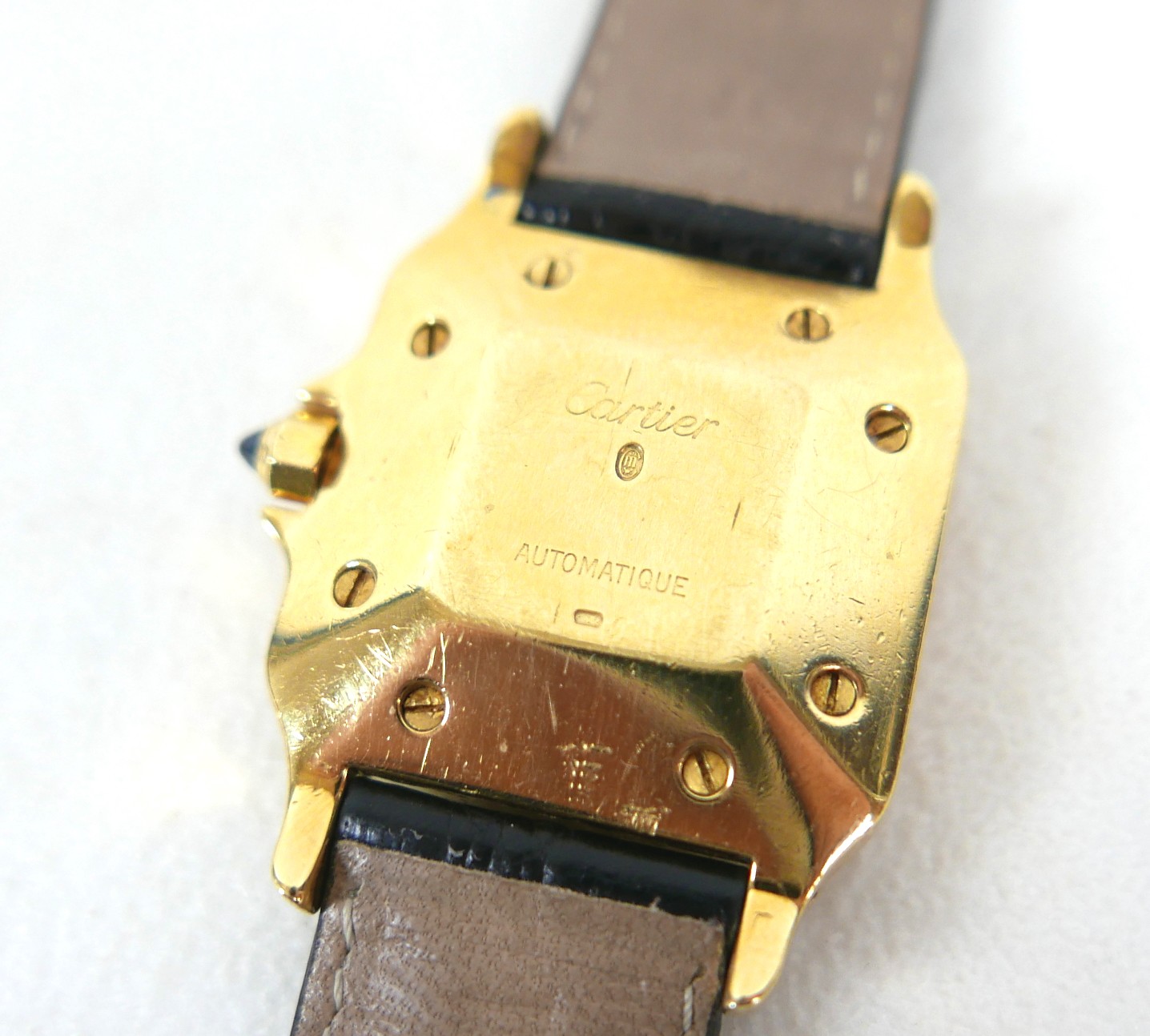 A Panthere de Cartier Automatique 18ct yellow gold and diamond set cased gentleman's wristwatch, - Image 13 of 14