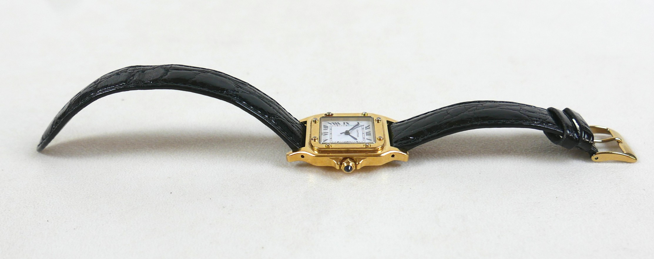 A Panthere de Cartier Automatique 18ct yellow gold and diamond set cased gentleman's wristwatch, - Image 7 of 14