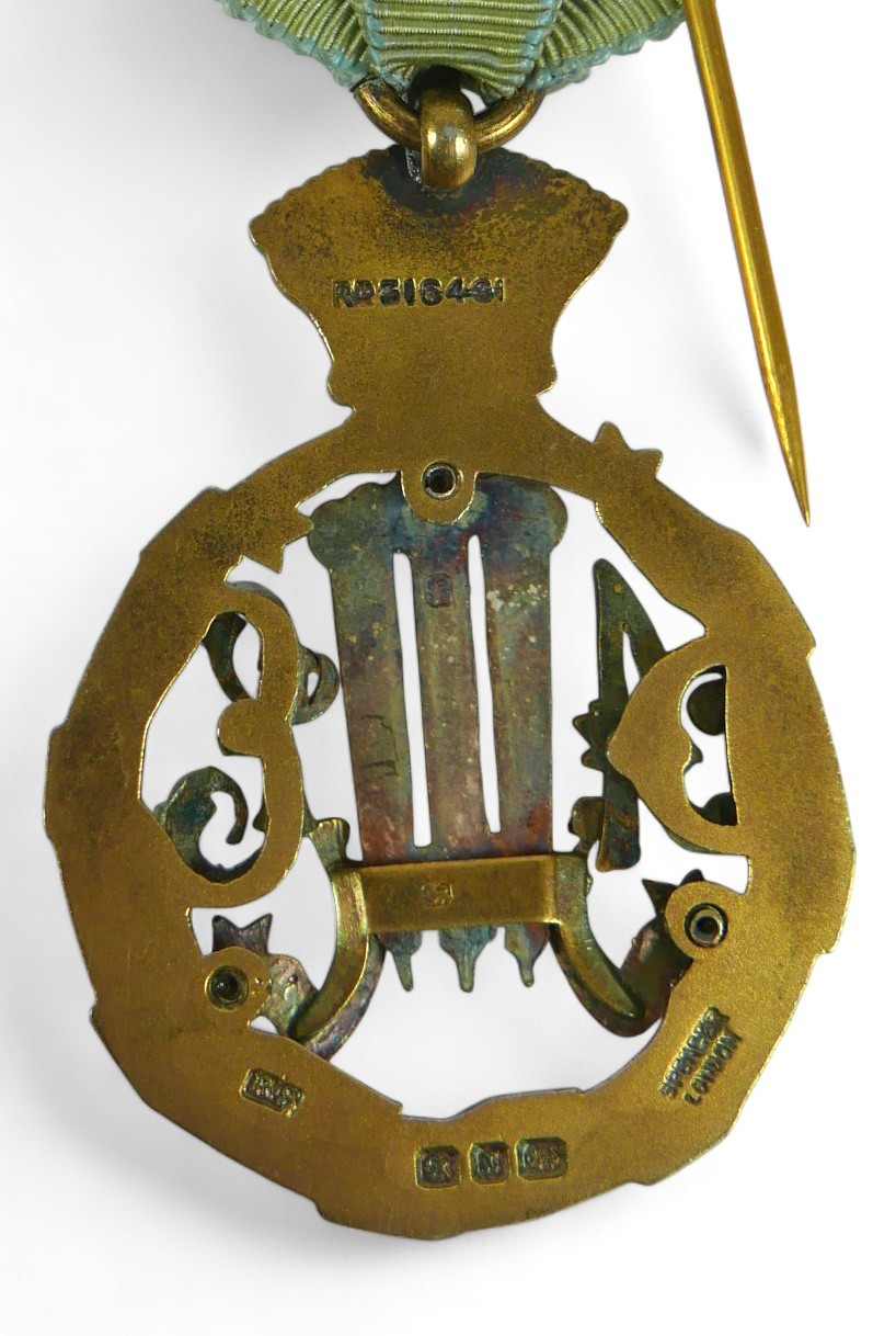 Royal Masonic Institution for Boys, 1892, a gilt-silver and enamel badge by Spencer, London, - Image 8 of 8