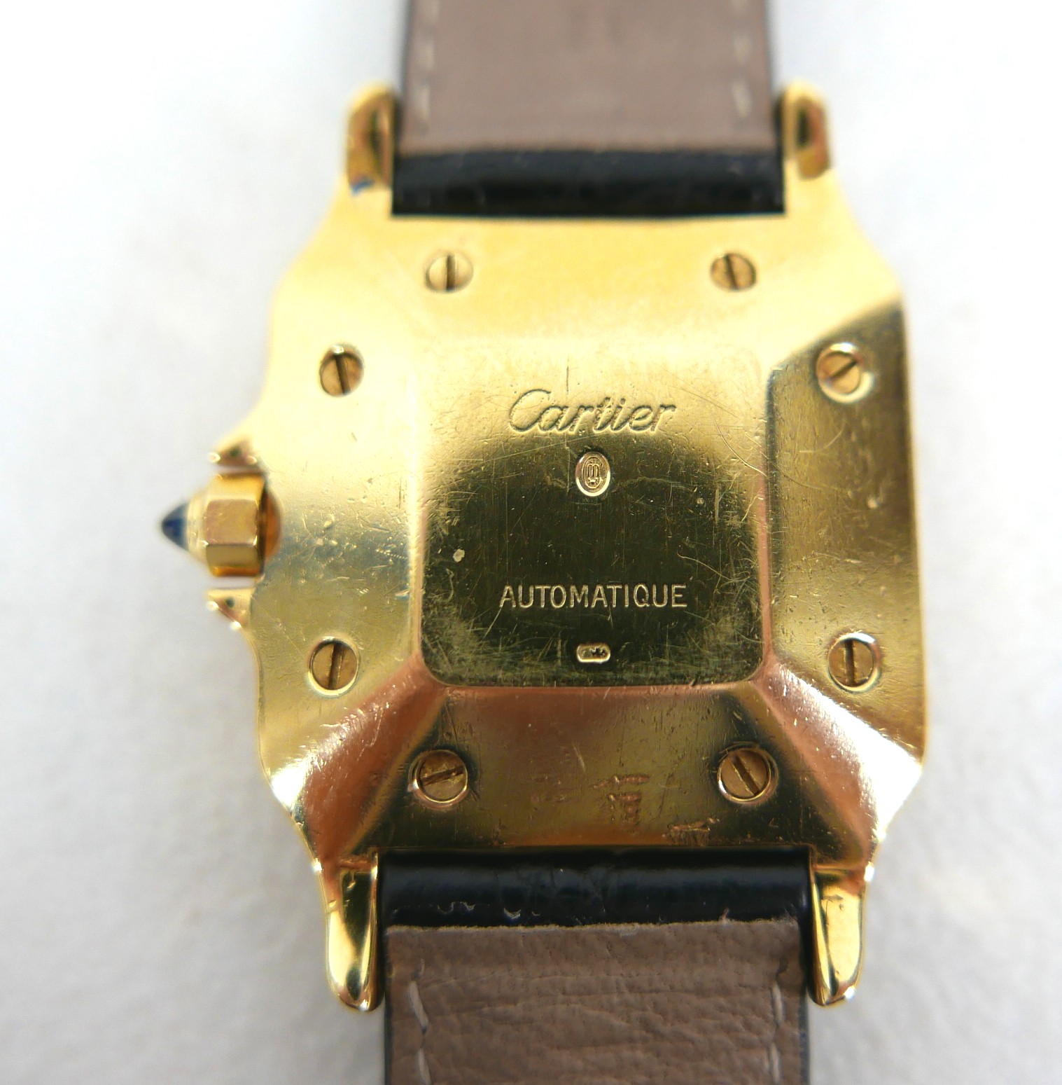 A Panthere de Cartier Automatique 18ct yellow gold and diamond set cased gentleman's wristwatch, - Image 12 of 14