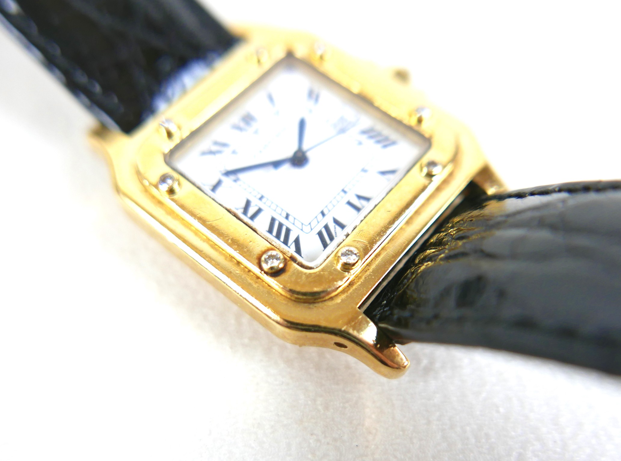 A Panthere de Cartier Automatique 18ct yellow gold and diamond set cased gentleman's wristwatch, - Image 5 of 14