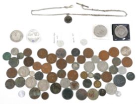 A collection of Medieval hammered style and other coins, comprising two Medieval hammered style