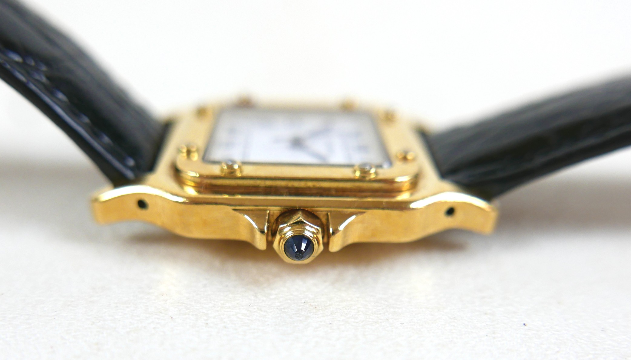 A Panthere de Cartier Automatique 18ct yellow gold and diamond set cased gentleman's wristwatch, - Image 8 of 14