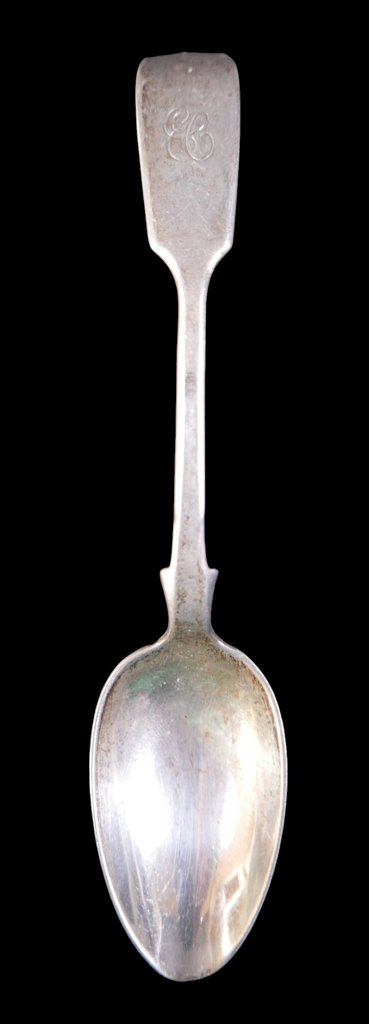 A collection of silver tea spoons, comprising five Victorian silver teaspoons by WH for William - Bild 9 aus 14