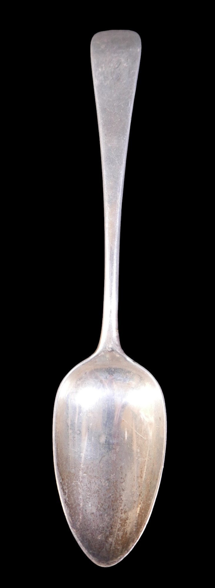 A collection of silver spoons, comprising five Georgian spoons marked RG/GS for Richard Crossley and - Image 8 of 10