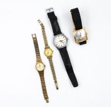 A GROUP OF FOUR WRISTWATCHES (4)