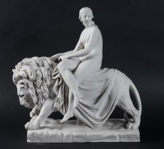 A COMPOSITE MODEL OF UNA AND THE LION AFTER JOHN BELL (1881-1895)