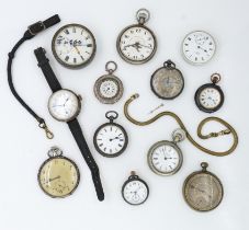 A GROUP OF WATCHES AND MOVEMENTS (12)