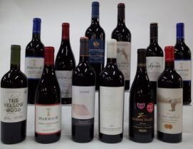 A SELECTION OF TWELVE BOTTLES OF SOUTH AFRICAN RED WINE (12)