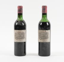 TWO BOTTLES OF CHATEAU LAFITE ROTHSCHILD 1964 (2)