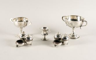 A GROUP OF SILVER AND FOREIGN WARES (5)